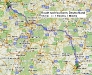 Dienstreise Bonn Route